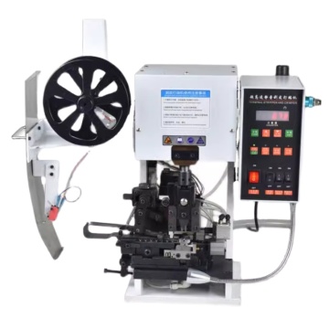 Mute Custom OTP Horizontal Vertical Semi-Automatic Cable Stripping and Crimping Machine
