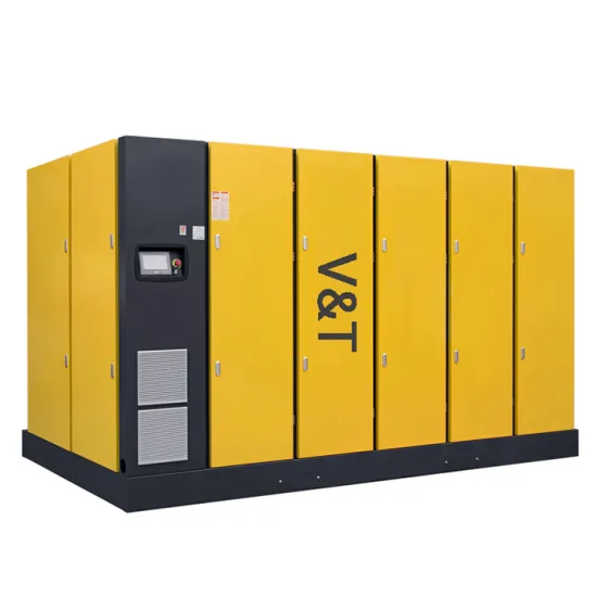 90kW 2 stage rotary screw air compressor