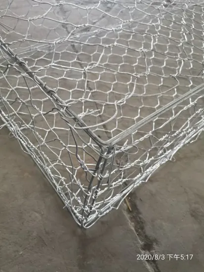 wire cage stone retaining walls