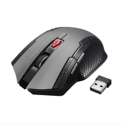 2.4GHz 2400DPI Professional Silent Rechargeable Wireless Gaming Mouse with Backlight