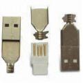 USB A Type Solder Assemble Plug