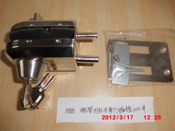 J108B Stainless steel Single door lock