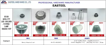 Aluminum die casting Led house/Base