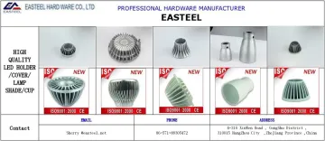 Aluminum die casting Led house/Base