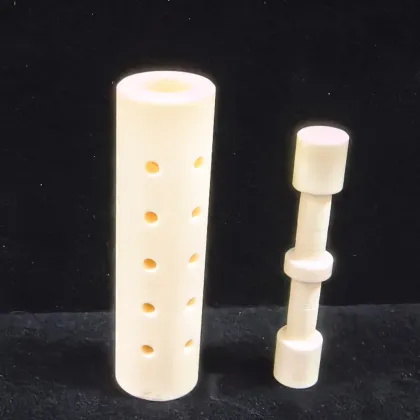 High Purity alumina ceramica column tube