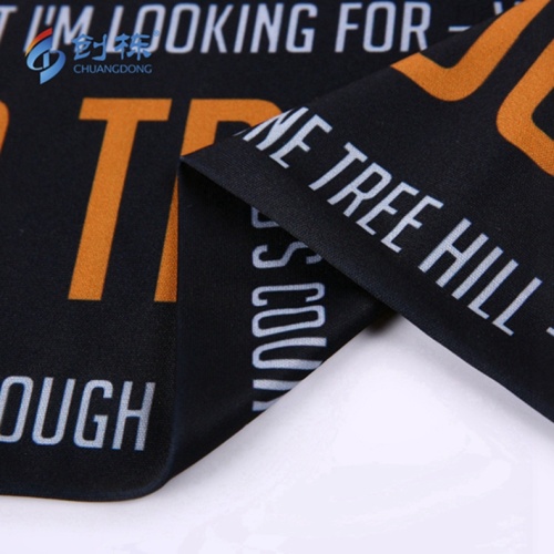 Custom promotion advertising design digital printing scarf