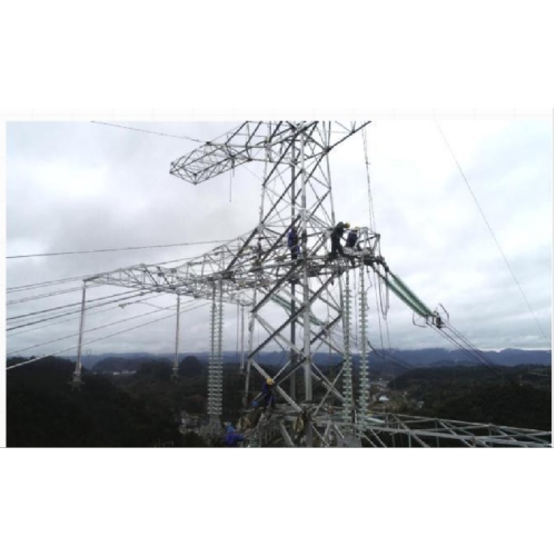 Construcción de red de distribución de energía