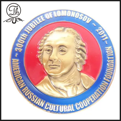 Hexagon Atlantic region challenge unit coin