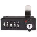 4 Digits Drawer Lock Office Combination Cabinet Lock