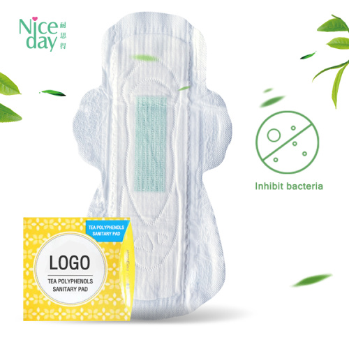 Green Tea polyphenols disposable long sanitary napkins