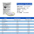 Soda caustique 99% / hydroxyde de sodium 99% (flocons) COA