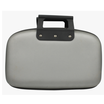 Unisex storage pu travelling hard case with handle