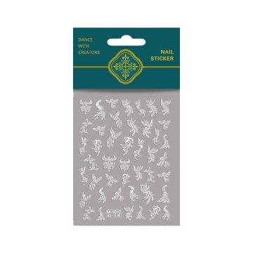 Redanco DIY Self-Adhesive 5D Nail Art Stickers - Phoenix Design