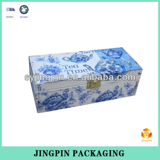 customized oil painting decoration tea box