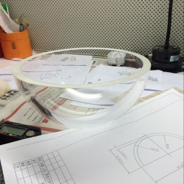 Optical BK7 Glass Dome Clear Spherical Lens - Submarine Lampshade
