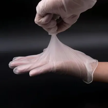 Disposable Plastic Gloves TPE Cleaning Pvc Gloves