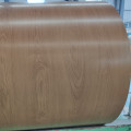 Wooden Texture PVC Film Steel Coils para sa Cupboard