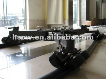 Photographic track dolly and track equitment