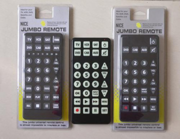 universal remote control black