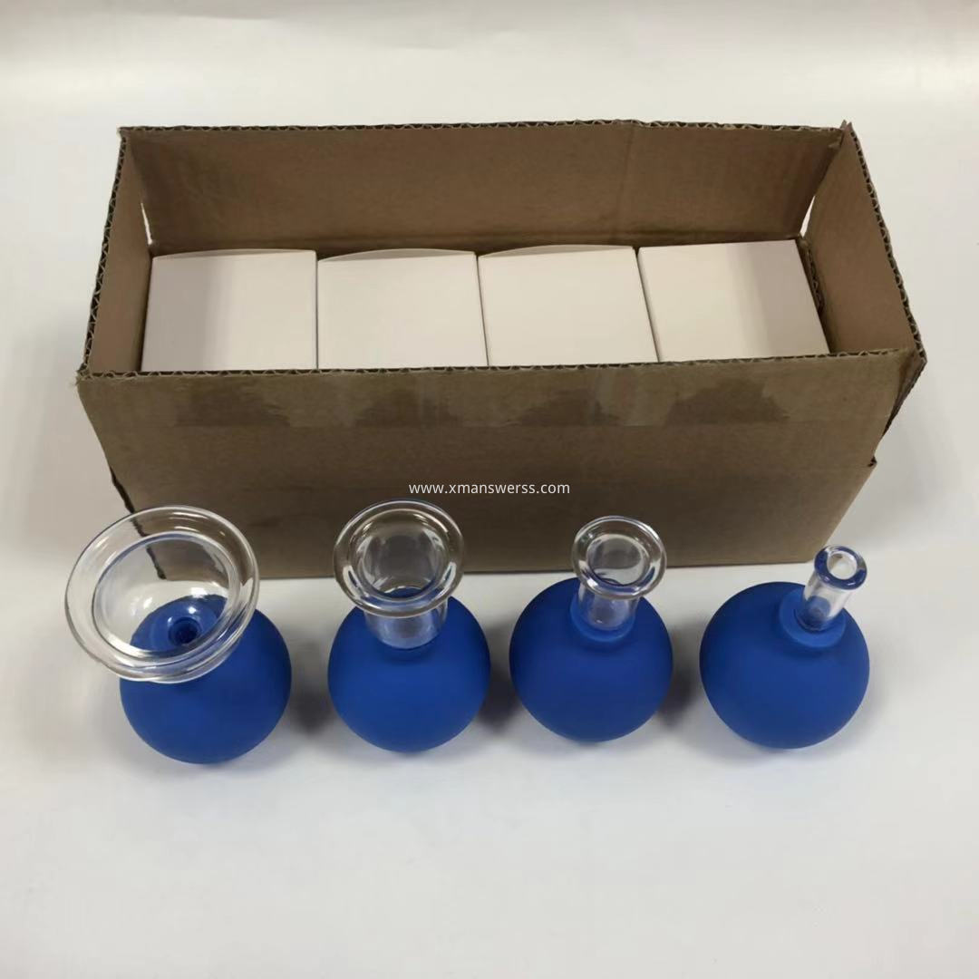 Cupping Set for Physio Therapy blue