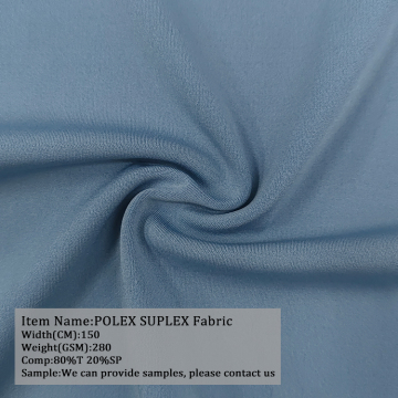 Hot Selling Polyester Spandex Polex Suplex Fabric