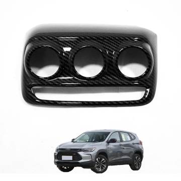 OEM Car ABS Carbon Fiber Interior Accessories for Chevrolet Trax AC Switch Decoration