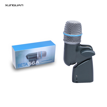 Sure BETA56A Professional Metal Wired Drum Dynamic Microphone for Stage Performances