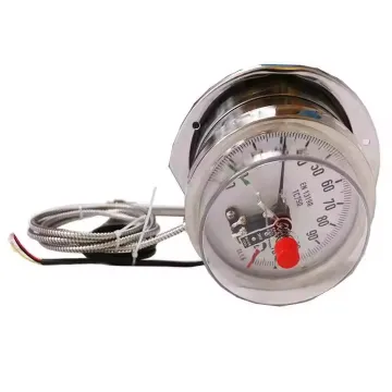 Electric Contact Pressure Thermometer for Boilers and Transformers