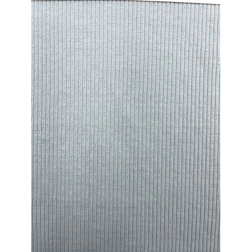 57% Baumwolle 38% Polyester 5% Spandex Rib Fabric