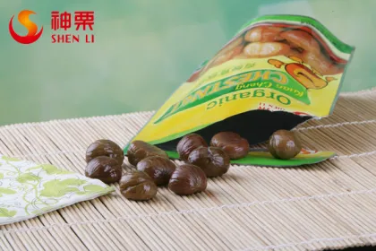 Roasted Peeled Chestnuts Snacks