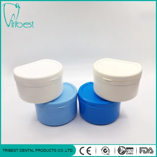 Plastic Colorful Portable Teeth Box With Strainer