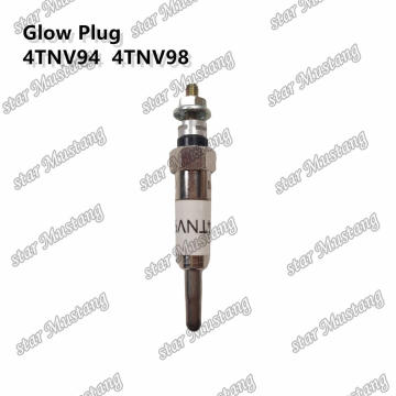 Glow Plug 4TNV94 4TNV98 สำหรับชิ้นส่วนเครื่องยนต์ Yanmar