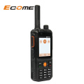 Ecome ET-A87 Zello 4G Android Platform Téléphone Screen tactile Walkie Talkie avec vidéo