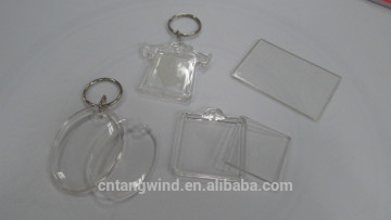 wholesale acrylic plastic keyring