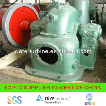 500KW Pelton turbine generator for power plant