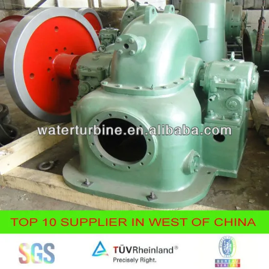 500KW Pelton turbine generator for power plant