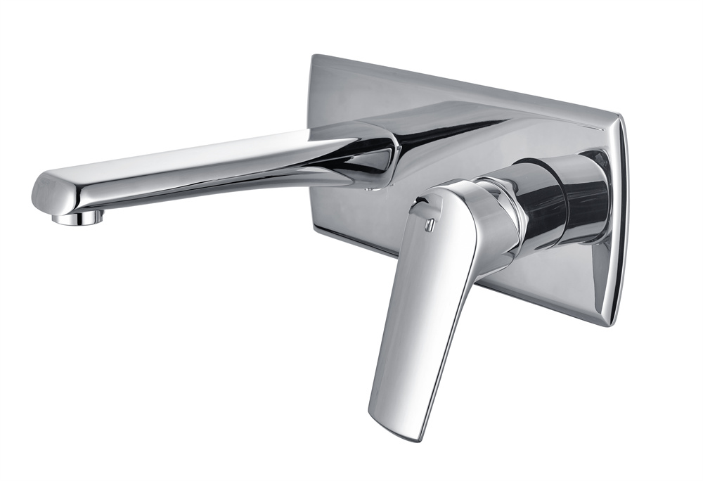 Chrome Concealed Basin Mixer Wall Hung Basin Tap
