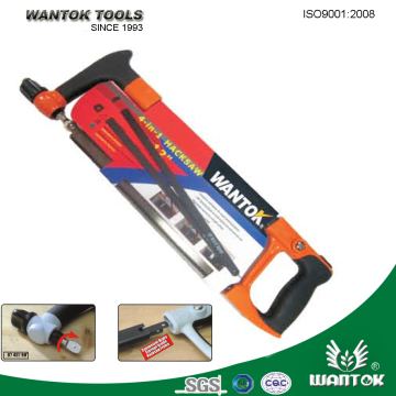 Four- in-One Heavy Duty Hacksaw