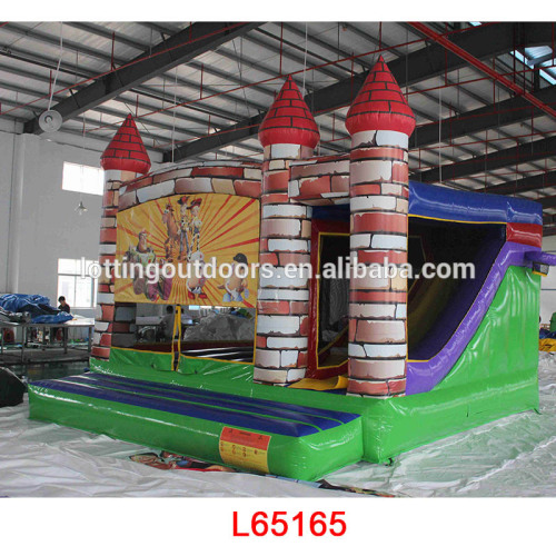 Lotting L65165 giant indoor inflatable combo bouncers