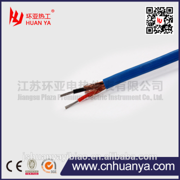 K type PVC coated insulation thermocouple wire/extension cable
