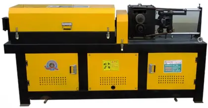 CNC Steel Rebar Straightening And Cutting Machine