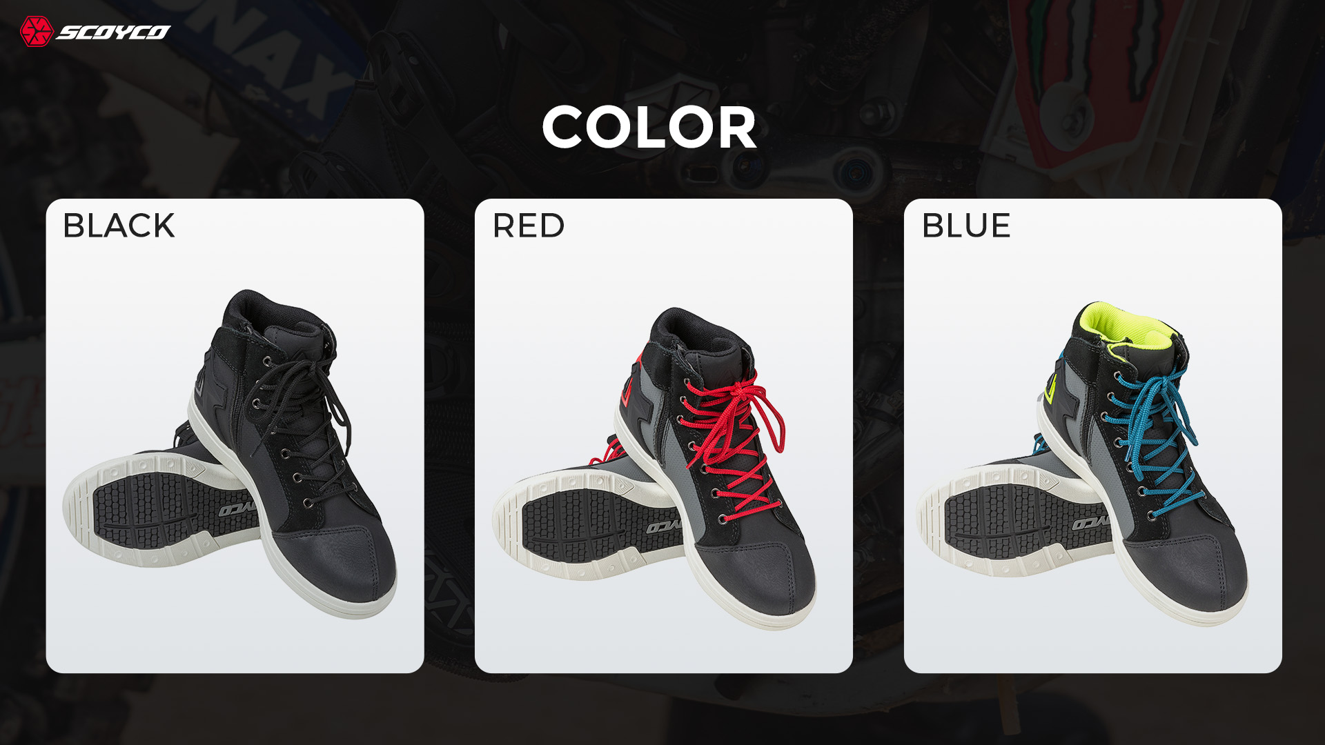 lightweight shock-absorbing riding boots