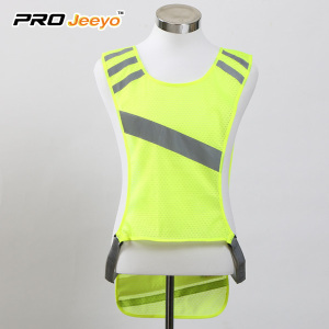 EL Sport Adjustable Reflective safety  Vest Clothing