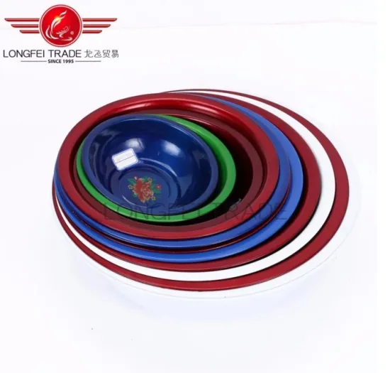 Factory Wholesale Spray Colorful Washing Iron Basin for Kitchenware