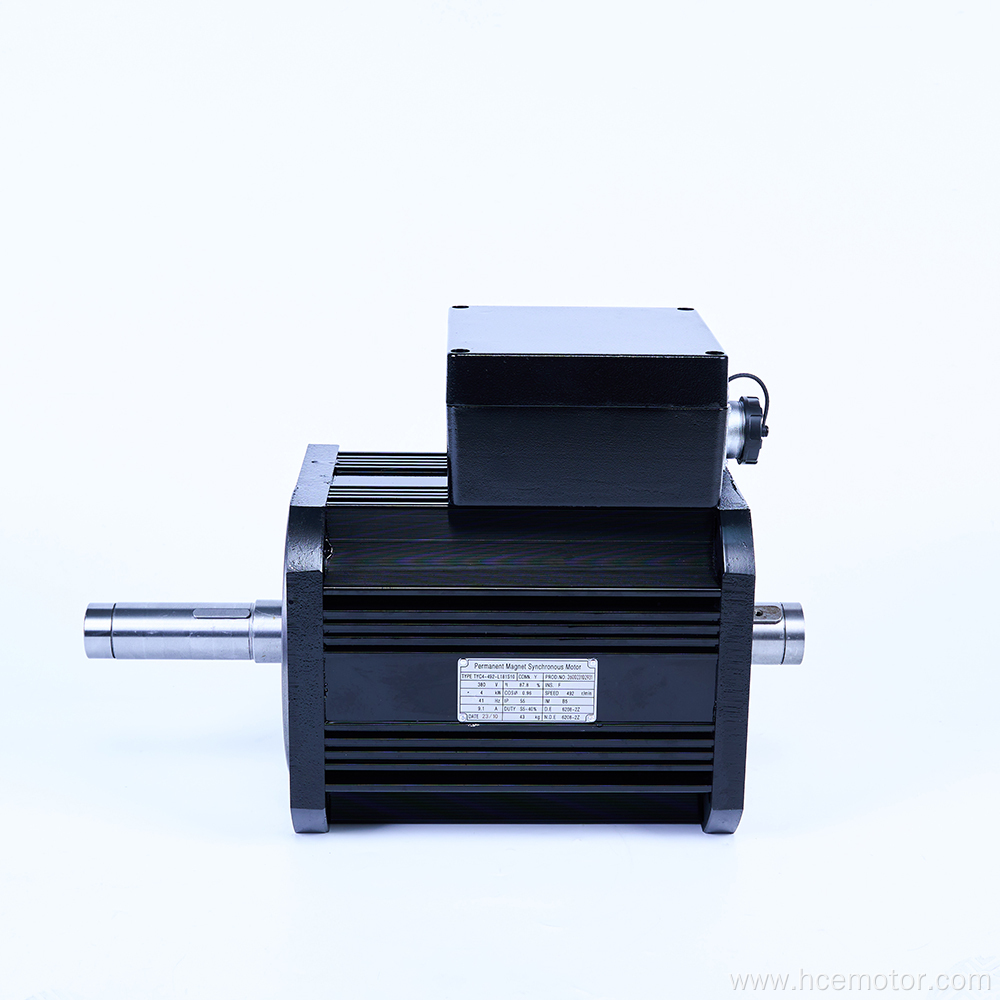 Permanent Magnet Synchronous Traction Motor For Elevator