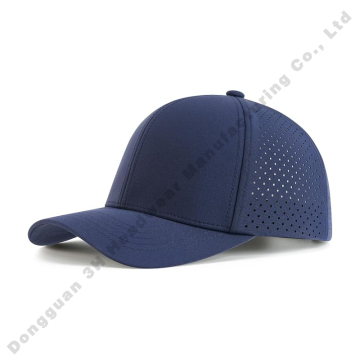 Wholesale Quick Dry 6 Panel Curved Brim Waterproof Gorras Baseball Hats for Men