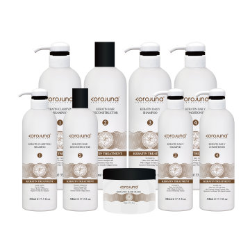 Private Label Professionelle Keratinbehandlung - Korojuna Brasilianische Keratin -Protein für Haarpflege