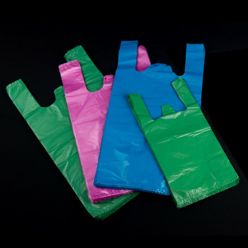 Eco Friendly Laminated Non Woven T Shirt Shopping Strong Toughness Carry Packaging Hygienic Bag for Market