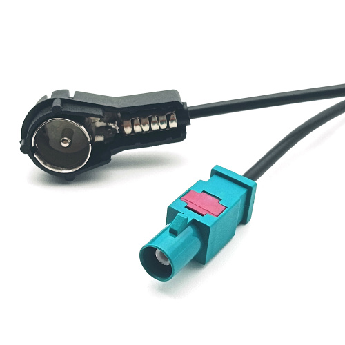 Fakra Male To ISO Male Aerial Extension Cable