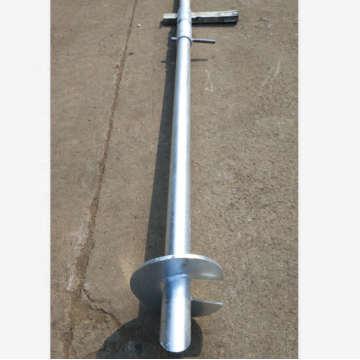 Screw Pile Foundation Steel Ground Anchor Mounting System